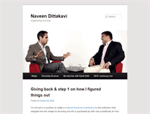 Tablet Screenshot of dittakavi.com